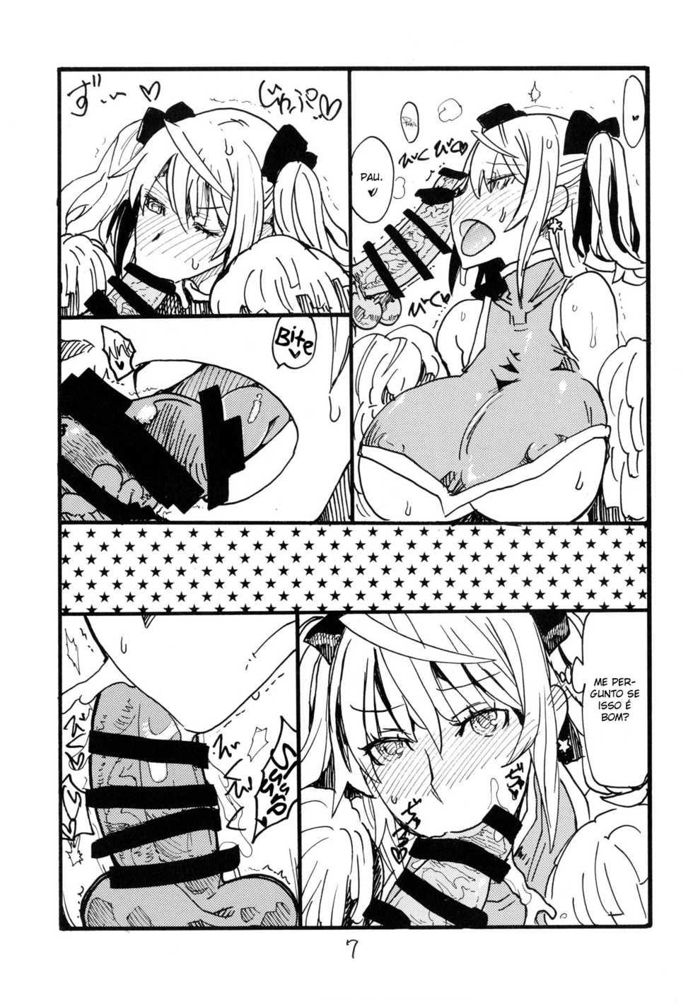 (C90) [King Revolver (Kikuta Kouji)] Iseebi Spot | Lobster Spot (Zettai Junpaku Mahou Shoujo) [Portuguese-BR] - Page 6
