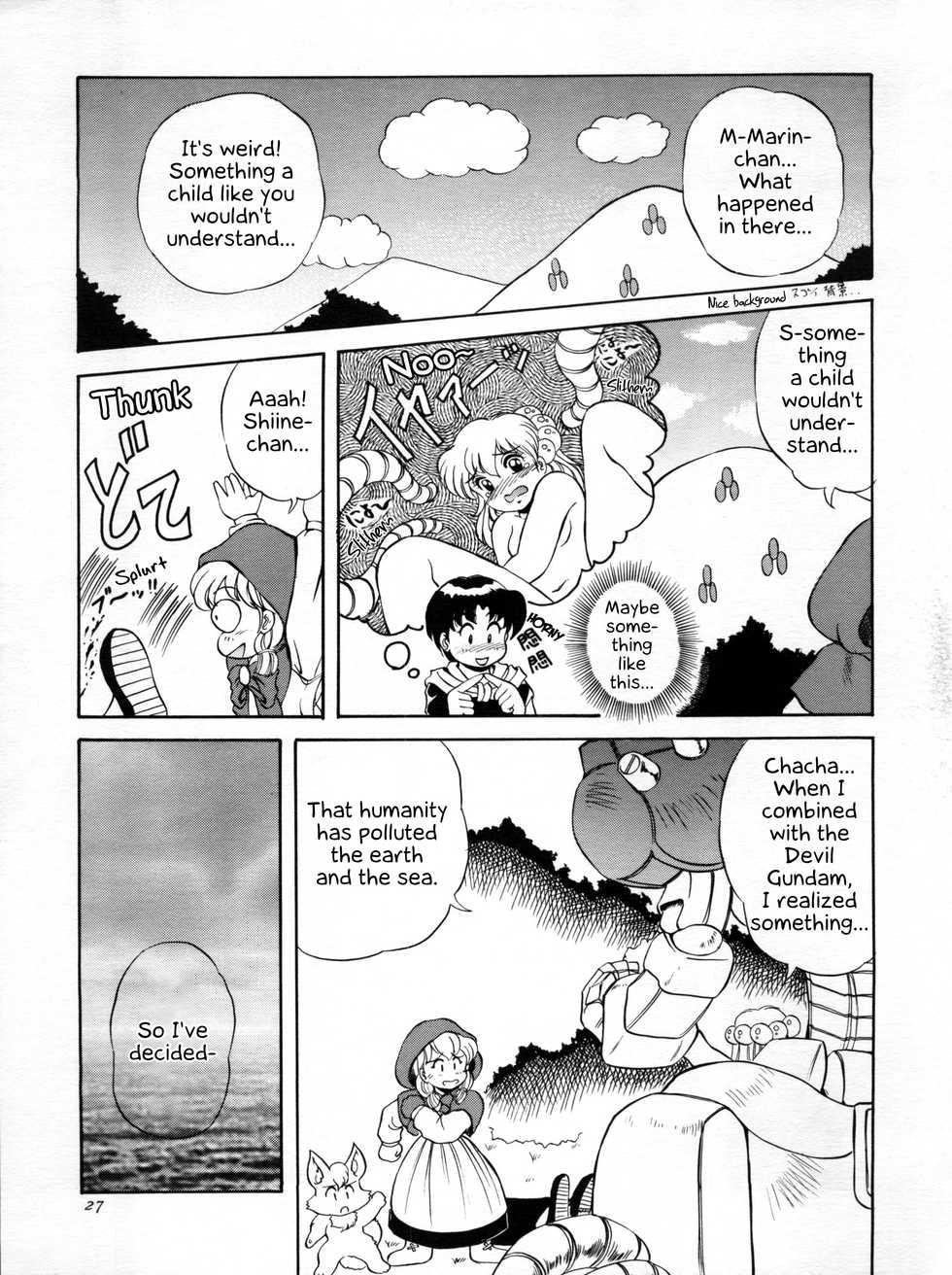 (CR17) [Mizumo Club (Mizushiro Takuya)] Go!! Far East (Macross 7, Akazukin Chacha) [English] [EHCOVE] - Page 27