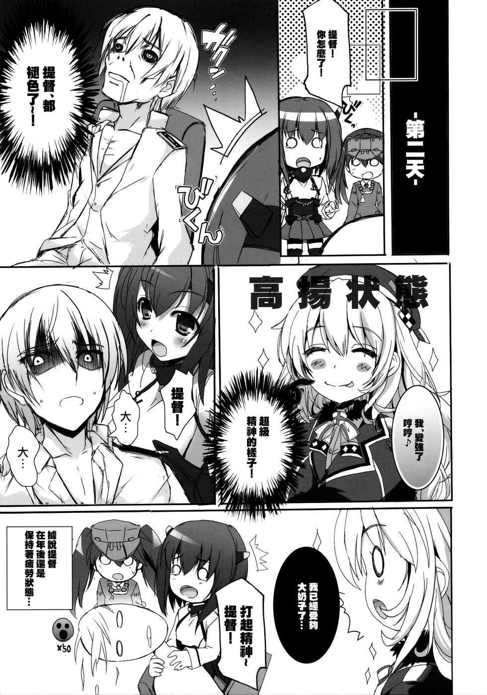 (C85) [Happy Birthday (MARUchang)] Fight For Liberty No.3 (Kantai Collection -KanColle-) [Chinese] [無邪気漢化組] - Page 15