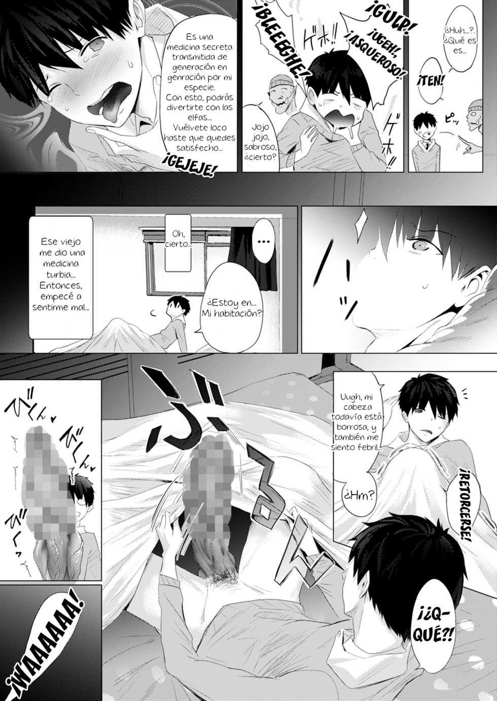 [Buppa Studio (Someoka Yusura)] Orc Chinpo o Te ni Ireta! Elf Oyako o Ore Senyou Nama Onaho ni Shitatta www | ¡Tengo un pene de orco!, así que convertí a una madre e hija elfas en mis agujeros para follar personales Jajaja [Spanish] [El mago de las MILFS] - Page 6