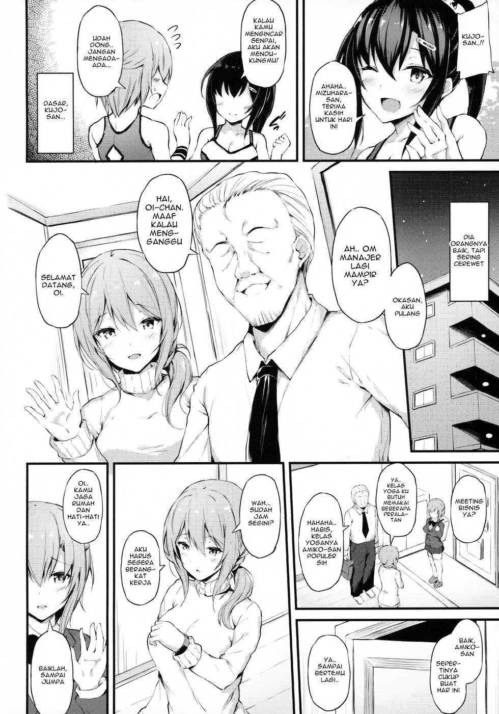 [Mofurentei (Xe)] Kanojo ga Boyish ni Nayamu Riyuu -Kyonyuu Shoujo to Choiwaru Oji-san no Kankei- [Indonesian] [Gagak_Ireng] - Page 3