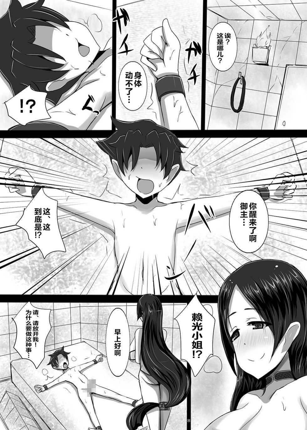 [Yuzuponz (Jiseki)] Shota ni Natta Master ni Kondo wa Fuuki Iin Minamoto no Raikou ga Mama to natte Seishidou (Fate/Grand Order) [Chinese] [黎欧x新桥月白日语社] [Digital] - Page 8