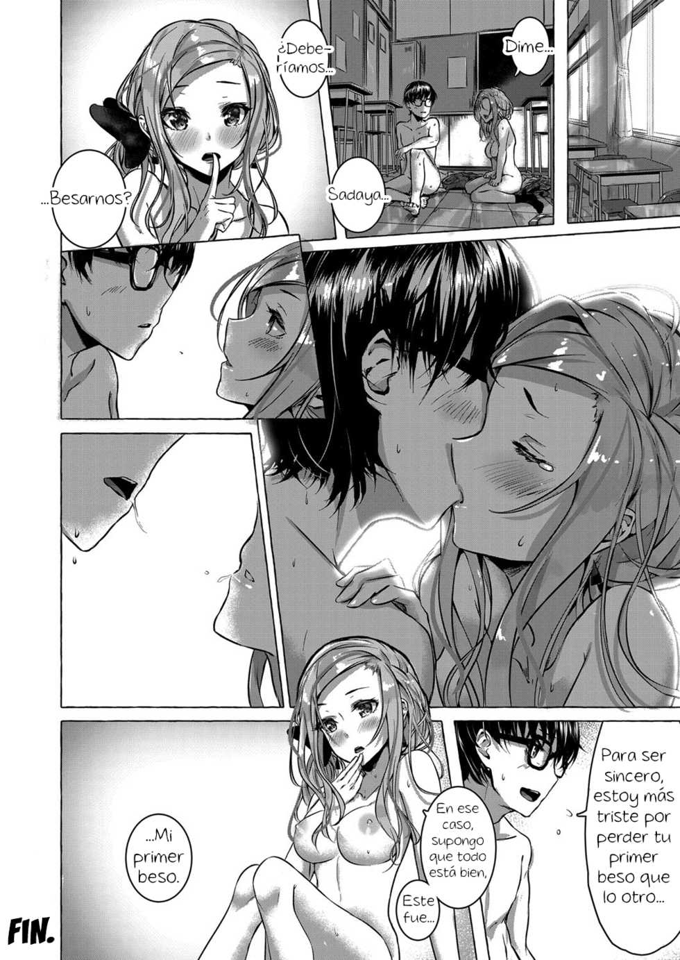 [Sahara Gensei] Osananajimi no Kinpatsu Gal Bitch ni Gyaku Rape de Doutei o Ubawareta Otoko (COMIC Grape Vol. 68) [Spanish] [Decensored] [El mago de las MILFS] - Page 24