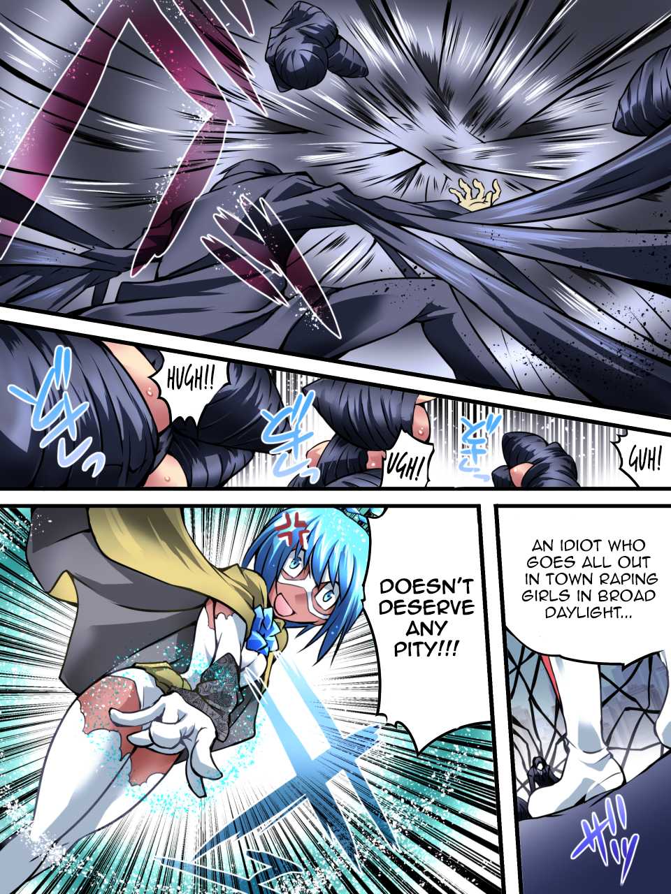 [Atelier Hachifukuan] Superheroine Yuukai Ryoujoku VI - Superheroine in Distress [Silverlight Ray][English][Harasho Project] - Page 4