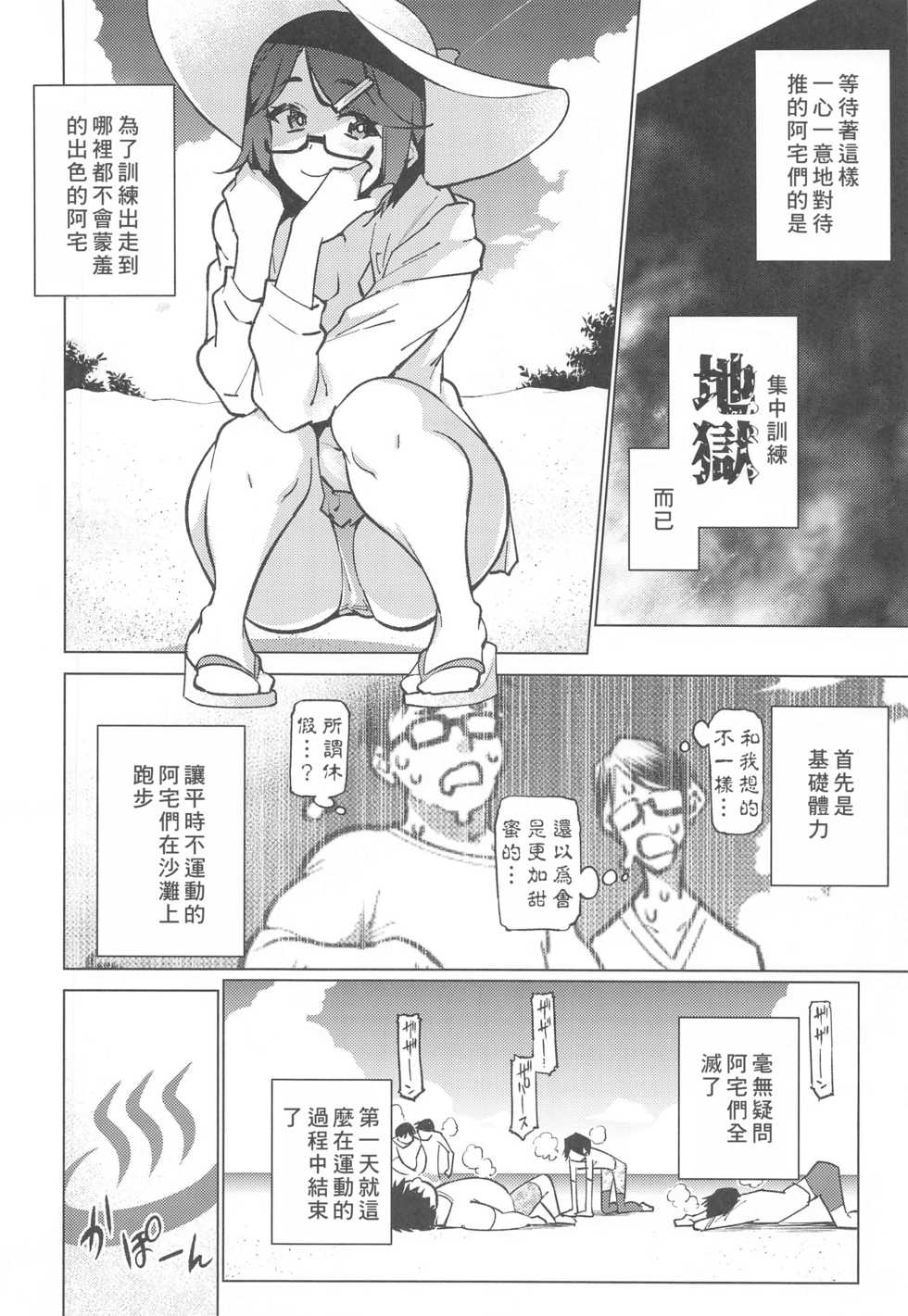 [Yukikagerou (KANZUME)] Otaku to Iku Miyako Jima 1-shuukan Seikatsu | 阿宅與高潮米亞可島的一周性福生活 (Seto Miyako) [Chinese] [彩虹社报] - Page 8