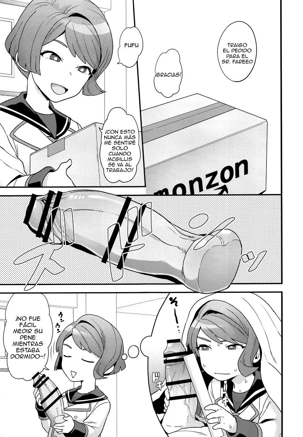 (G Spirits Sen no Hana 4) [Sayonara Hornet (Yoshiragi)] Hello,Hello,Baby (Mobile Suit Gundam Tekketsu no Orphans) [Spanish] [Lanerte] - Page 4