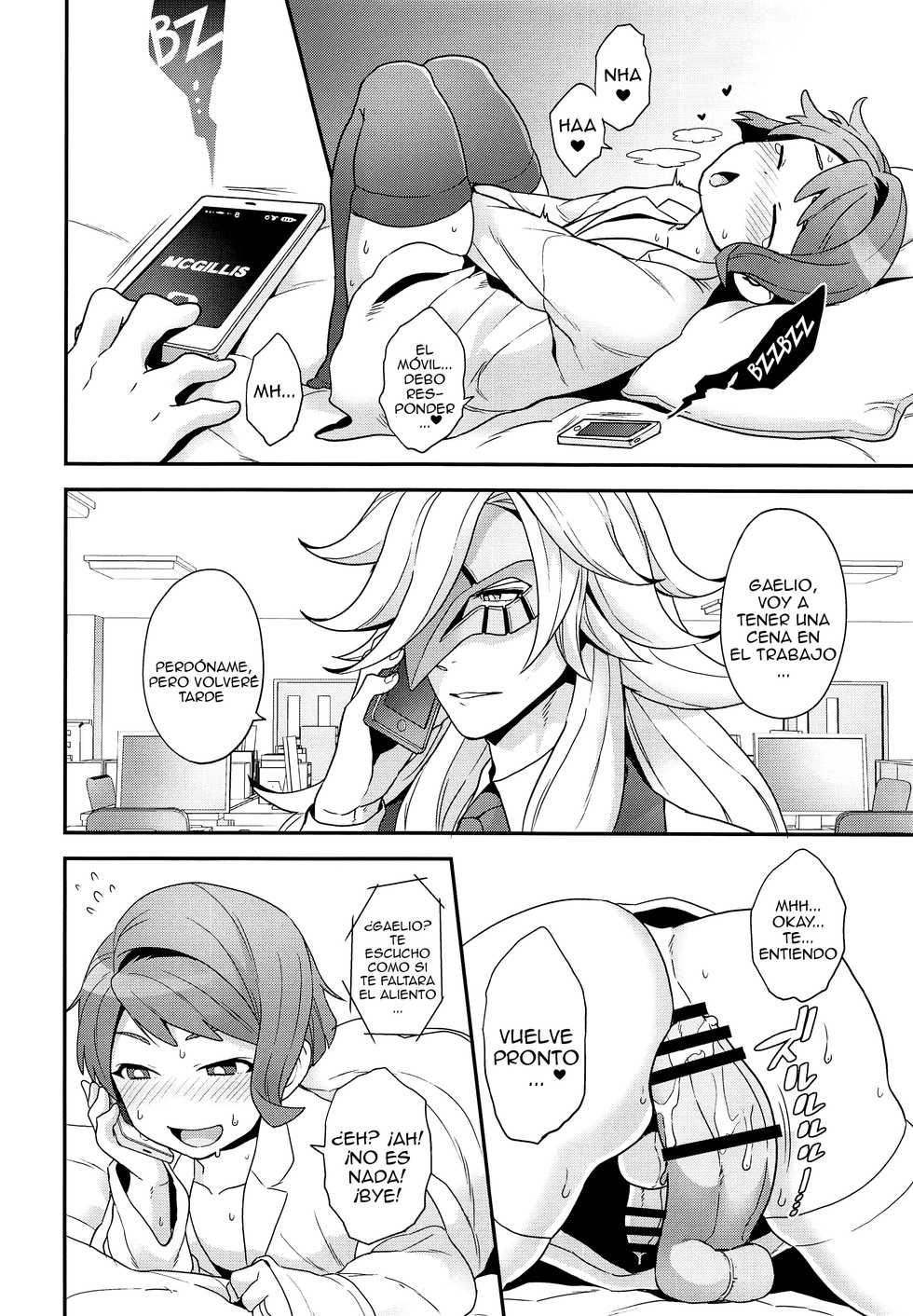 (G Spirits Sen no Hana 4) [Sayonara Hornet (Yoshiragi)] Hello,Hello,Baby (Mobile Suit Gundam Tekketsu no Orphans) [Spanish] [Lanerte] - Page 7