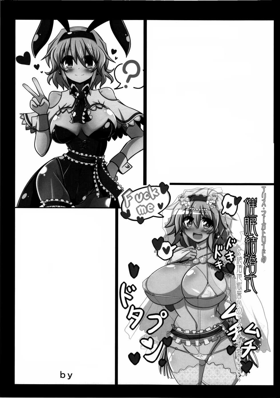 (Reitaisai 12) [Ato Nana Fun (Roki, Rindou)] Alice to Sex! (Touhou Project) [Textless] - Page 28