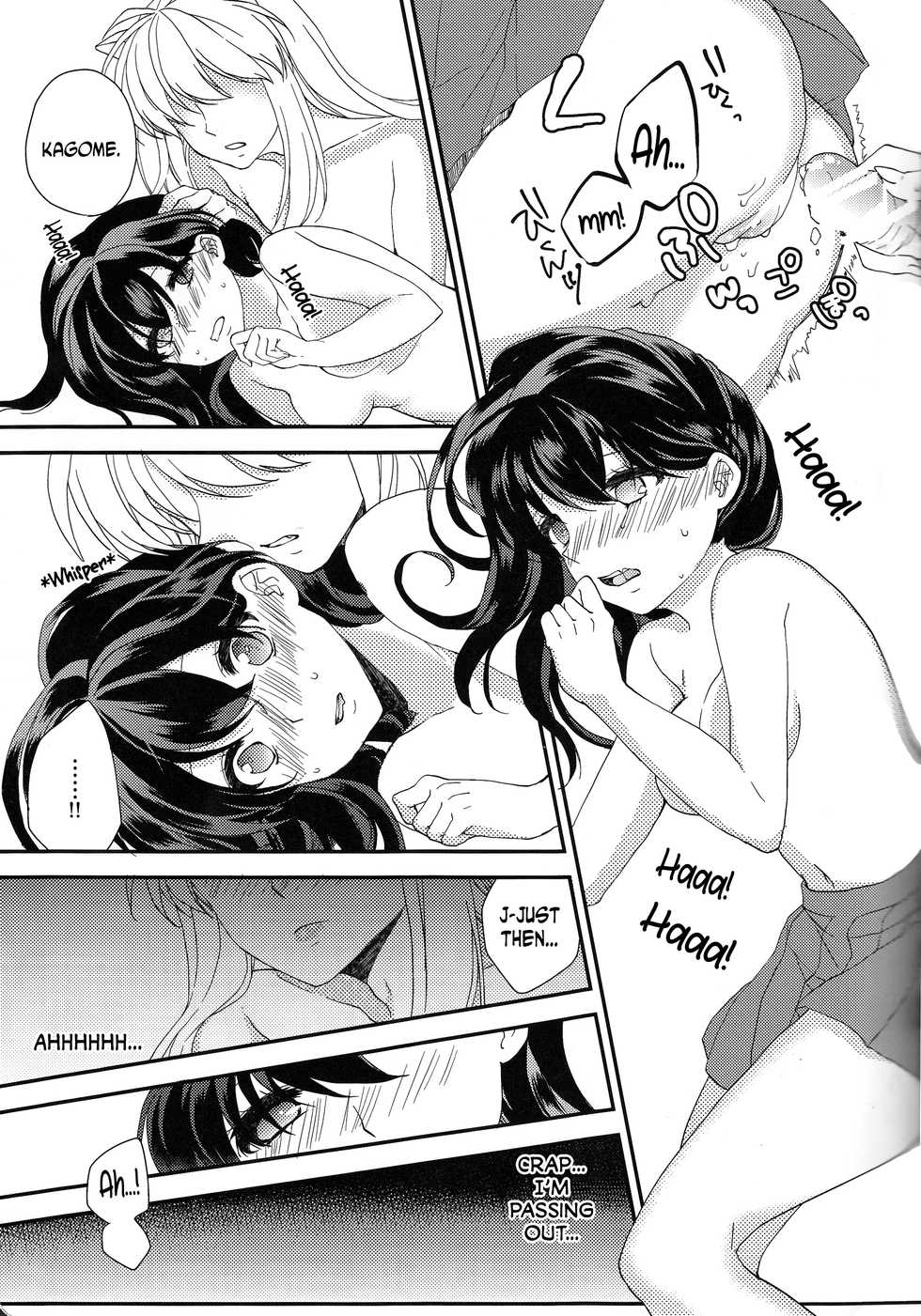 (Rumic Petit Only 2) [akaihoho (Haru)] ♡♡ tte Itte Hoshii no (Inuyasha) [English] [N04h] - Page 25