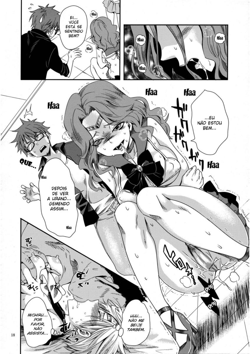 (C89) [Kurione-sha (YU-RI)] Idol Senshi ni Oshioki! ~Uranus no Junan Hen~ (Bishoujo Senshi Sailor Moon) [Portuguese-BR] [Ninjaboy] - Page 17