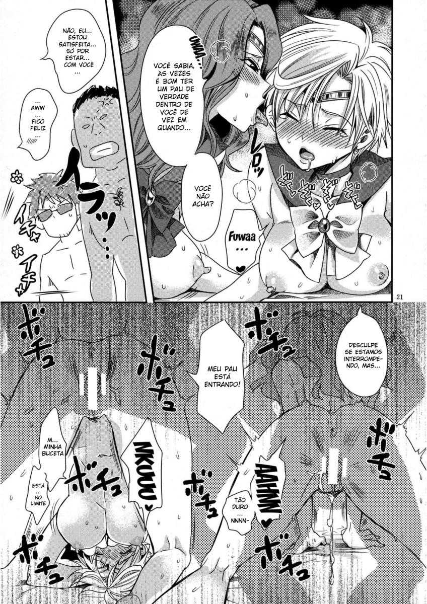 (C89) [Kurione-sha (YU-RI)] Idol Senshi ni Oshioki! ~Uranus no Junan Hen~ (Bishoujo Senshi Sailor Moon) [Portuguese-BR] [Ninjaboy] - Page 20