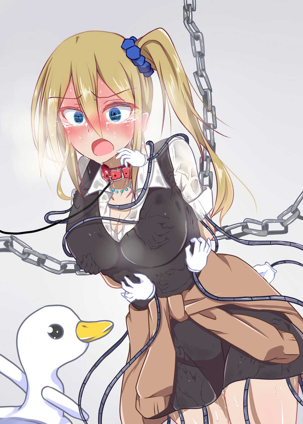 [Kuzumotu] Kousoku sarete Kusuguri Zeme sarete Warau no o Ganbatte Gaman suru Hayasaka (Kaguya-sama wa Kokurasetai) - Page 19