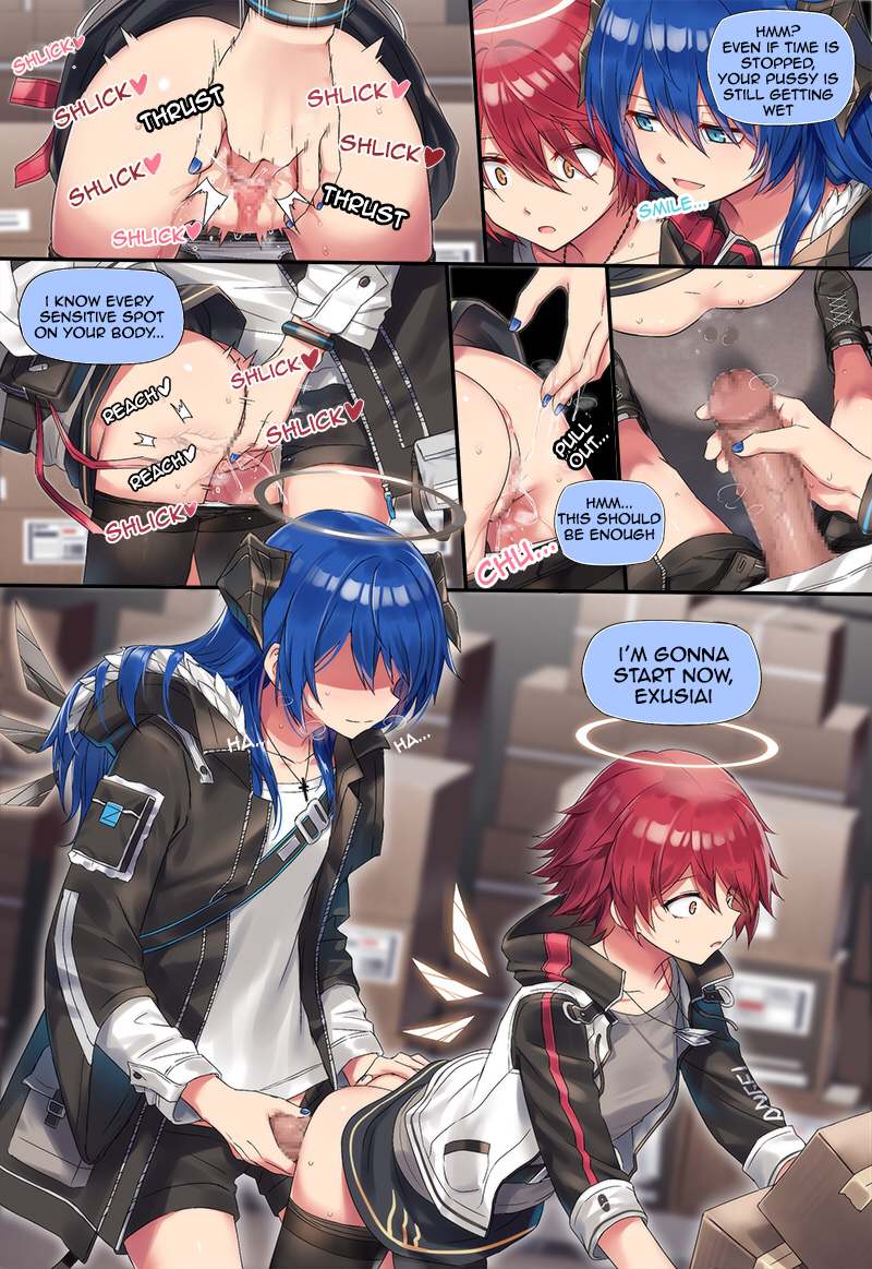 [kataokasan] (Arknights) Mostima x Exusiai x Texas [English] - Page 4