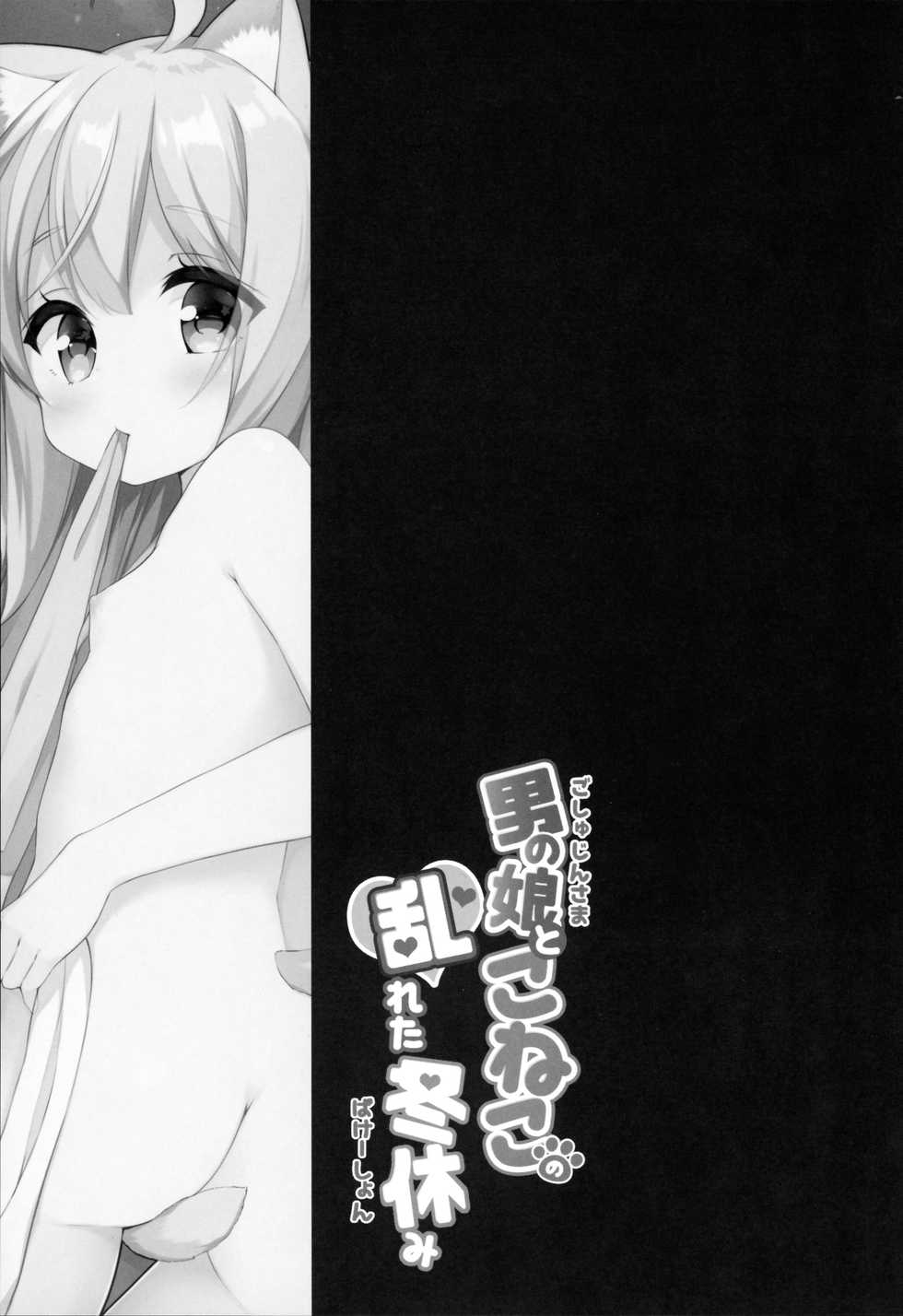 (C95) [croix crown (Mimura Zaja)] Goshujin-sama to Koneko no Midareta Vacation | 낭자아이 주인님과 코네코의 음란한 겨울방학  [Korean] - Page 3