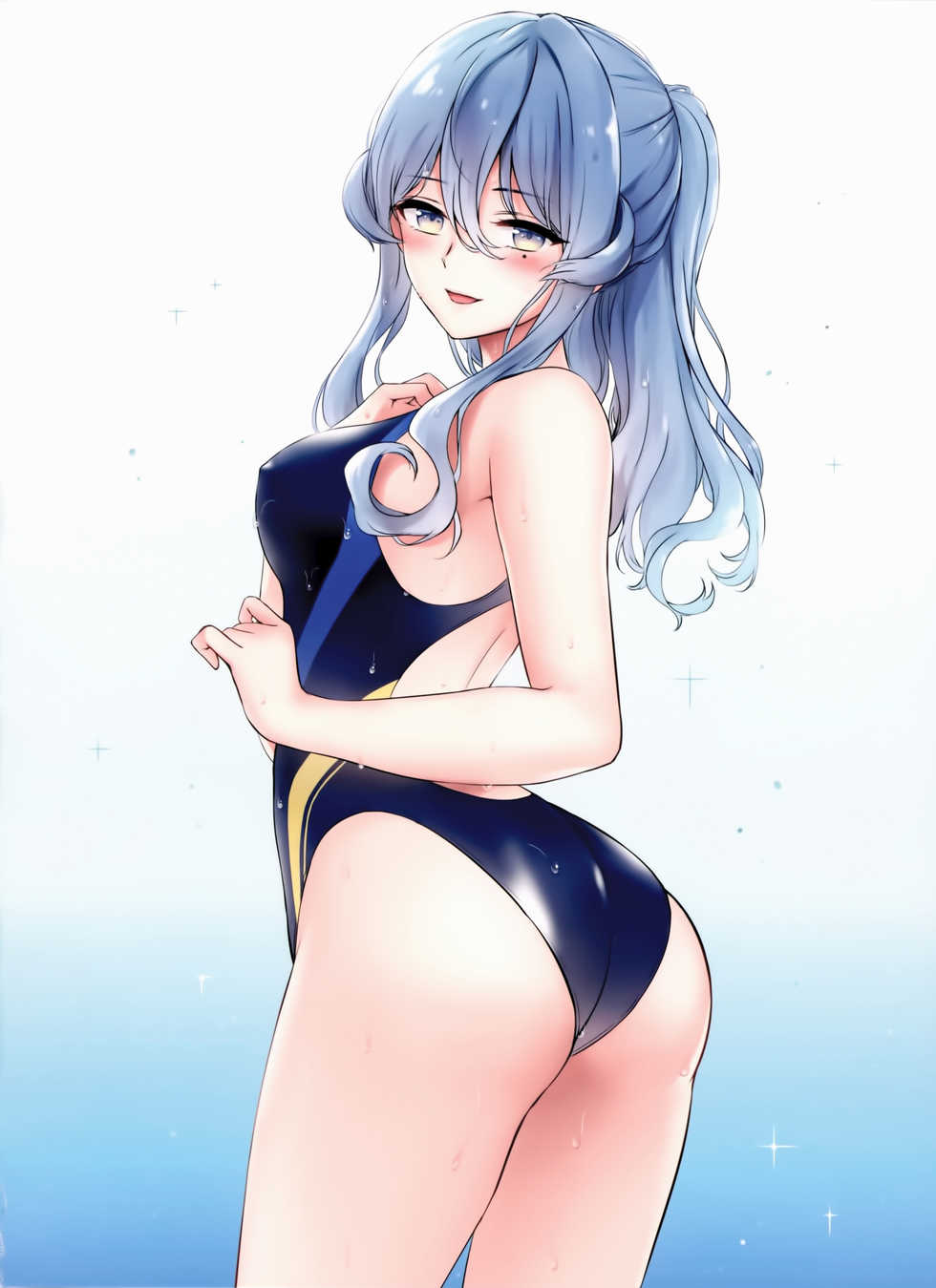 (C97) [Nanairo no Neribukuro (Nanashiki Fuka)] Got-chan to Poolside de (Kantai Collection -KanColle-) - Page 3