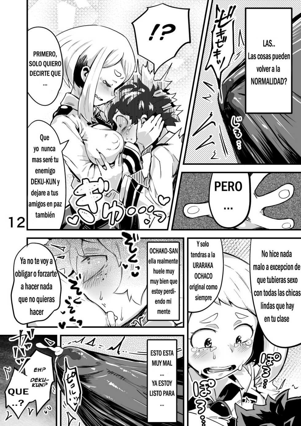 [slime_eer (Nutaunagi)] Boku to Nottori Villain Nakademia Vol. 2 (Boku no Hero Academia) [Spanish] [Digital] - Page 11