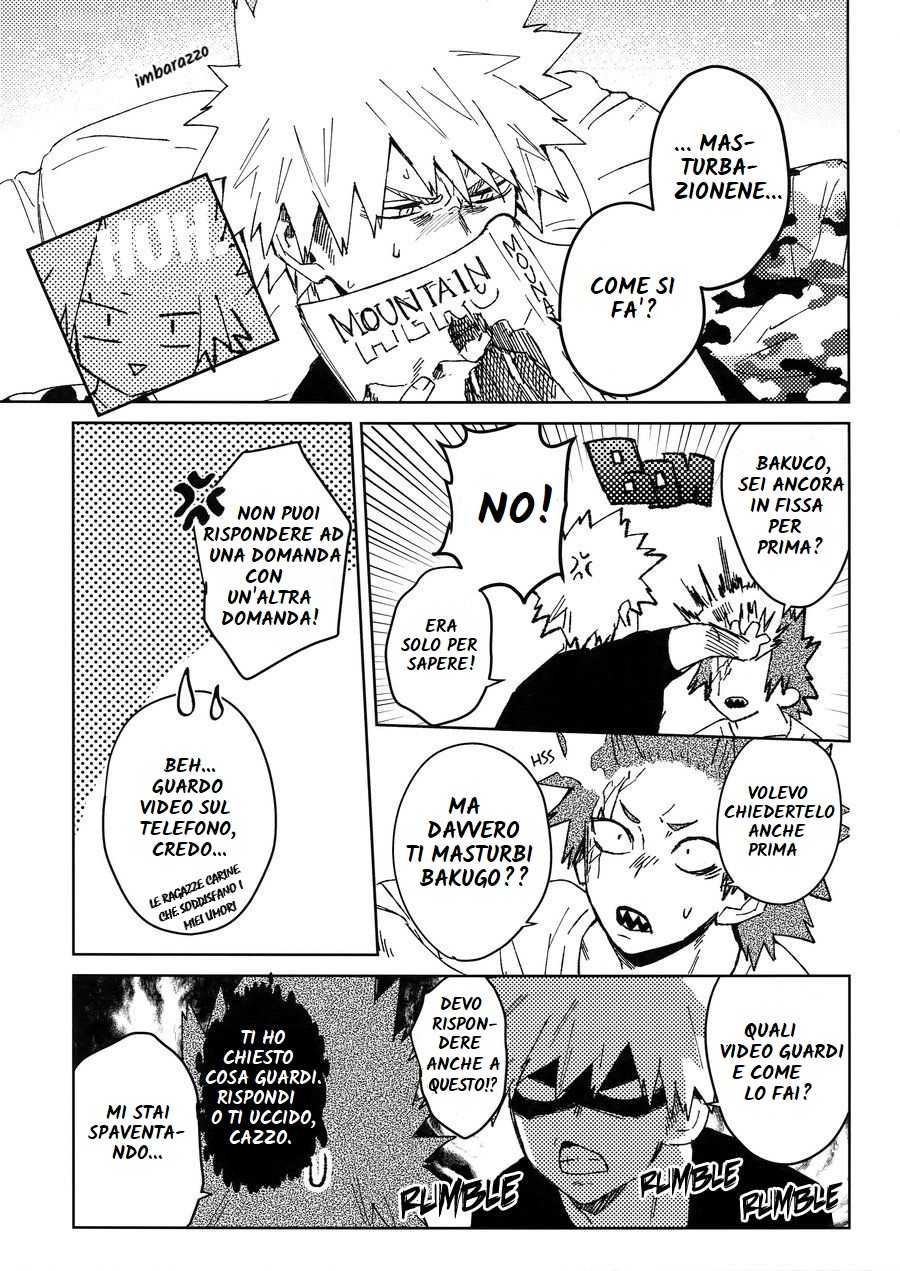 (Douyara Deban no Youda! 10) [SCO.LABO (shoco)] Yuujou Heni | Ridefinendo Amicizia (Boku no Hero Academia) [Italian] [Decensored] - Page 8