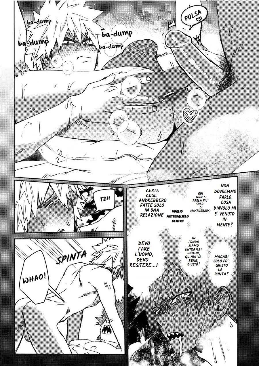 (Douyara Deban no Youda! 10) [SCO.LABO (shoco)] Yuujou Heni | Ridefinendo Amicizia (Boku no Hero Academia) [Italian] [Decensored] - Page 21