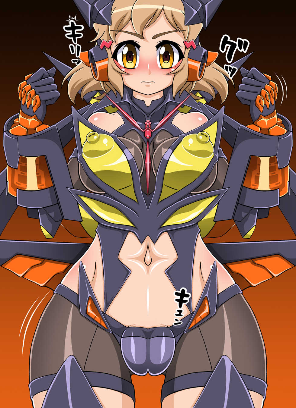 [Shippo Banchou (Hoshino Cobato)] Picchiri Senki GX (Senki Zesshou Symphogear GX) - Page 18