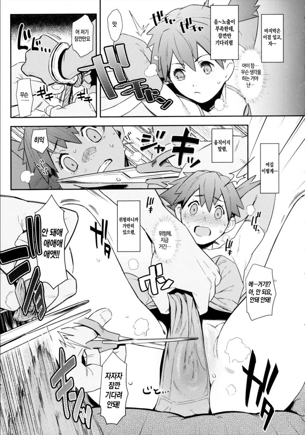 (C84) [zero-sen (xxzero)] 3D no X to Y de Happiness?! (Pokemon) [Korean] [Team Mystic] [Decensored] [Incomplete] - Page 6