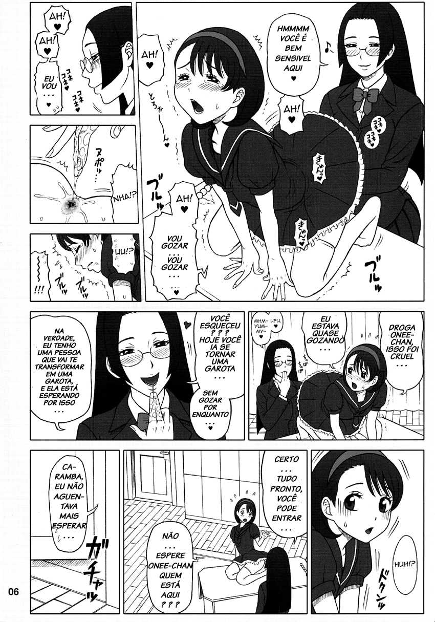 (C84) [KAITEN SOMMELIER (13.)] 30 Kaiten Yatsume to, Nanao no Hachi-Nana Shiki Choukyouiku. [Portuguese-BR] [LIANEF] - Page 6