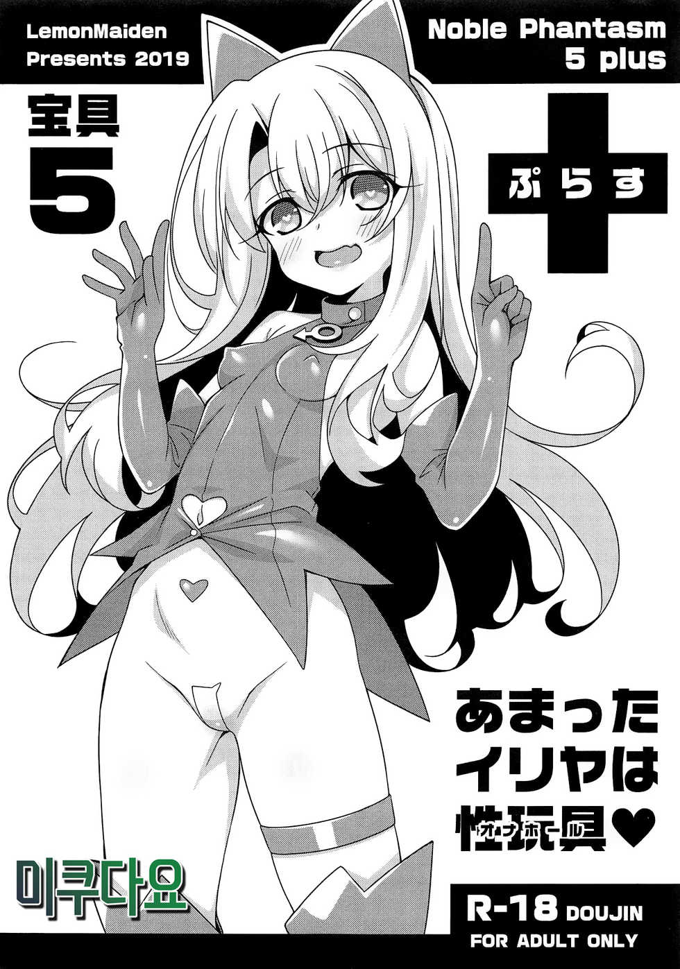 (COMIC1☆15) [LemonMaiden (Aoi Masami)] Noble Phantasm 5 plus (Fate/kaleid liner Prisma Illya) [Korean] [미쿠다요] - Page 1