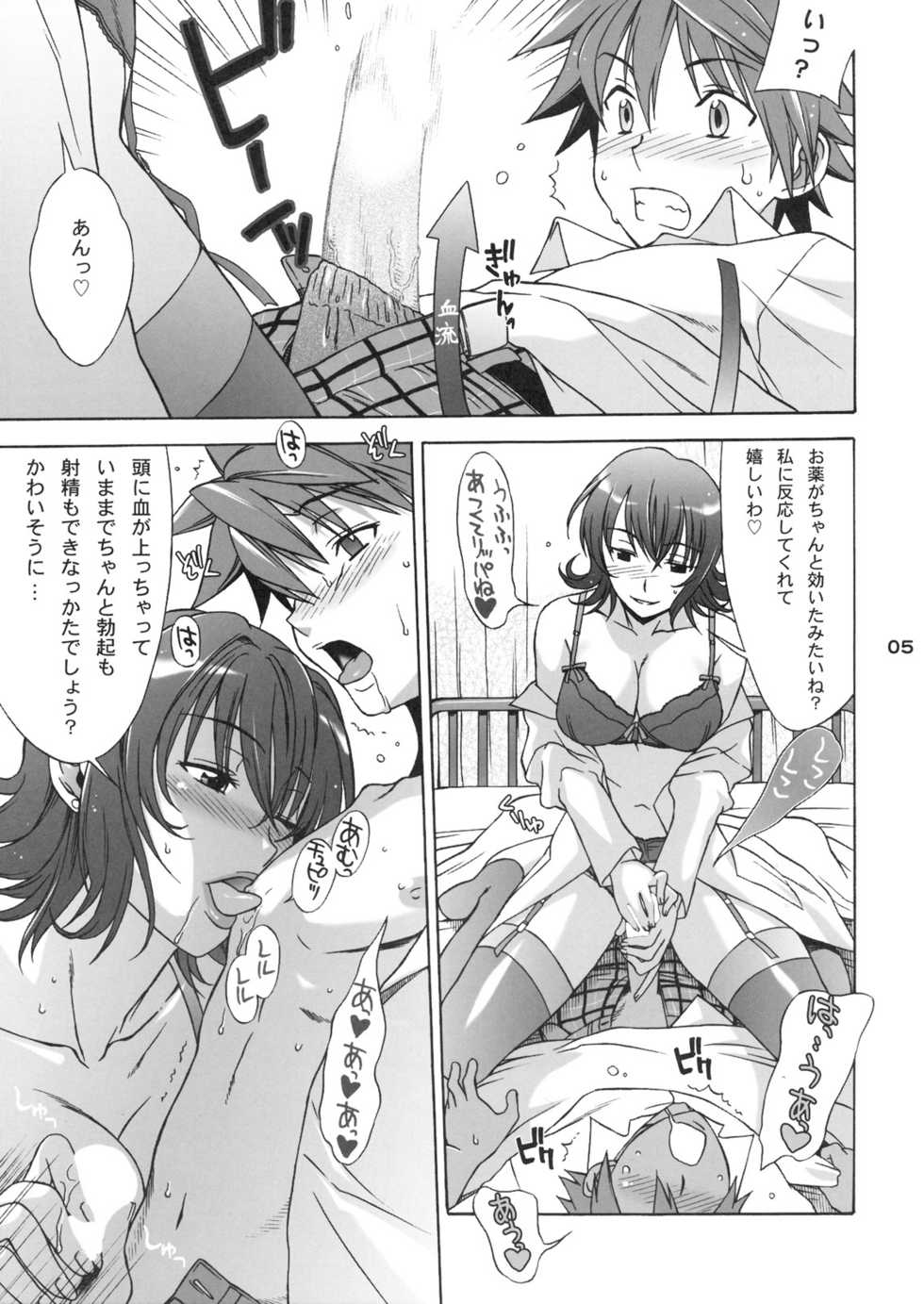 (SC39) [BANANAJAM (Hanzaki Jirou)] DON'T KISS MY TAIL! (To Love-Ru) - Page 5