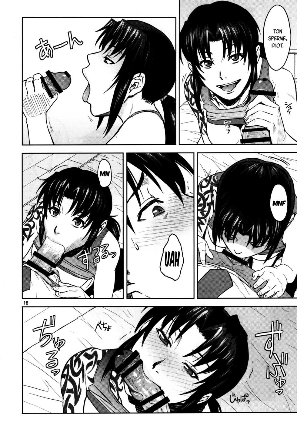 (C88) [AZASUKE WIND (AZASUKE)] Sick from drinking (BLACK LAGOON) [French] {SAXtrad} - Page 18