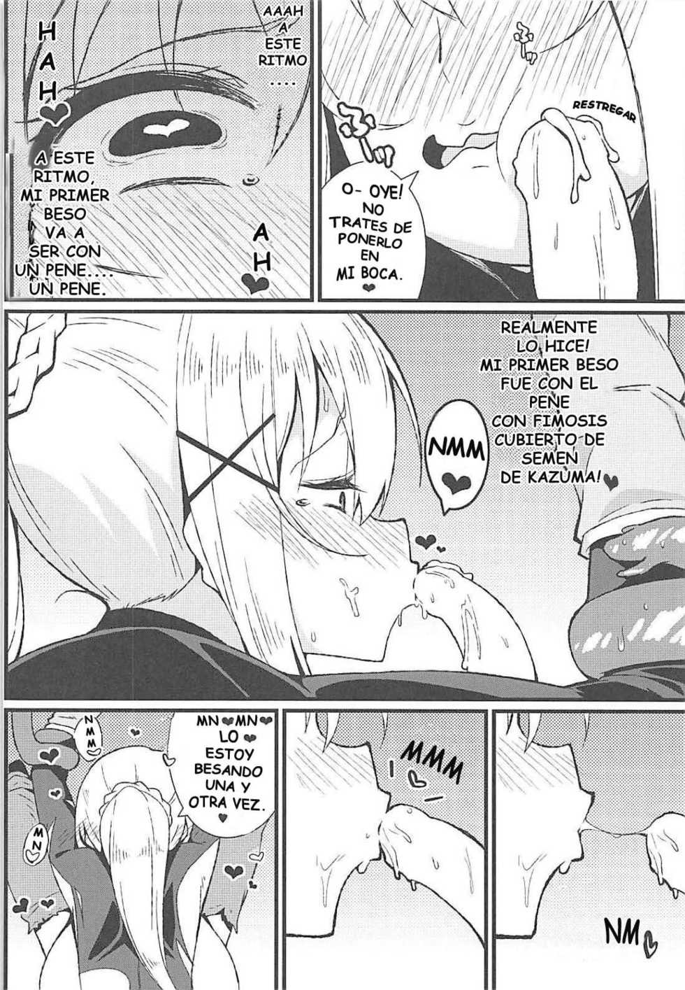 (C94) [Toudori no Su (Toudori)] Kono Subarashii Wana de Darkness to! (Kono Subarashii Sekai ni Syukufuku o!) [Spanish] - Page 13