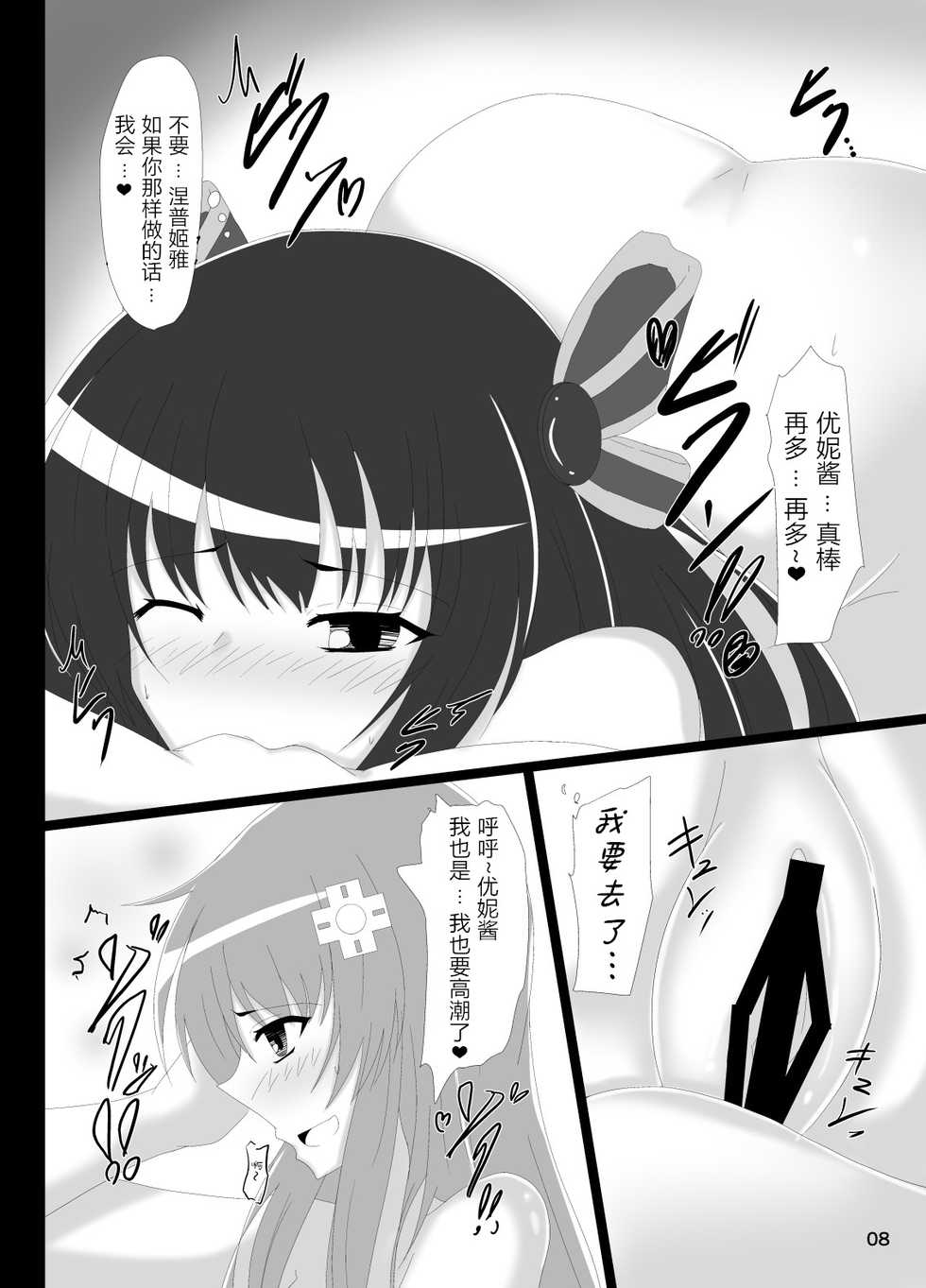 [Nigatsu Umare (Sawaki Koma)] UniGear (Hyperdimension Neptunia) [Chinese] [WTM直接汉化] [Digital] - Page 8