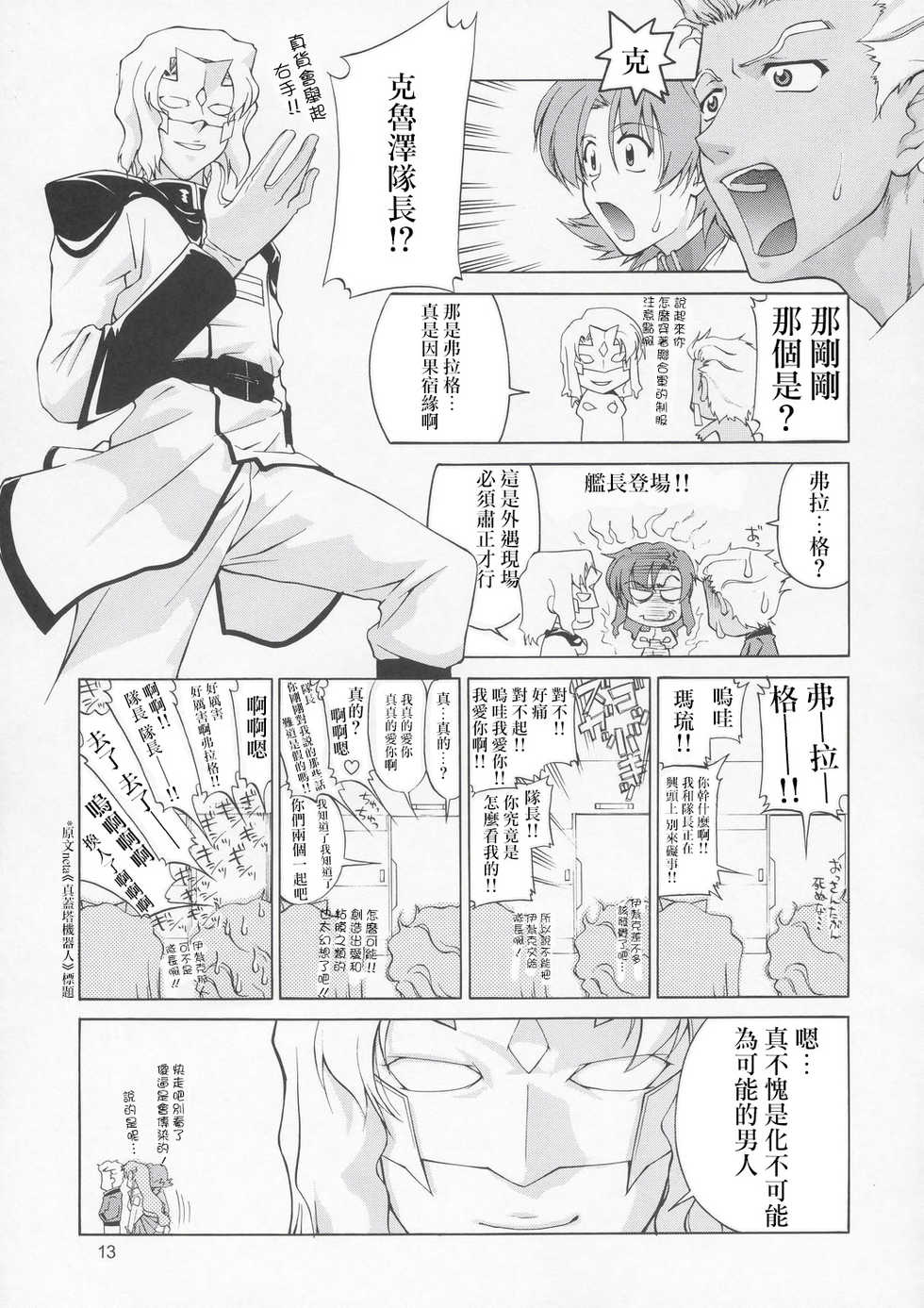 (C67) [Gold Rush (Suzuki Address)] Edition (Omote) (Gundam Seed) [Chinese] [风油精汉化组] - Page 13