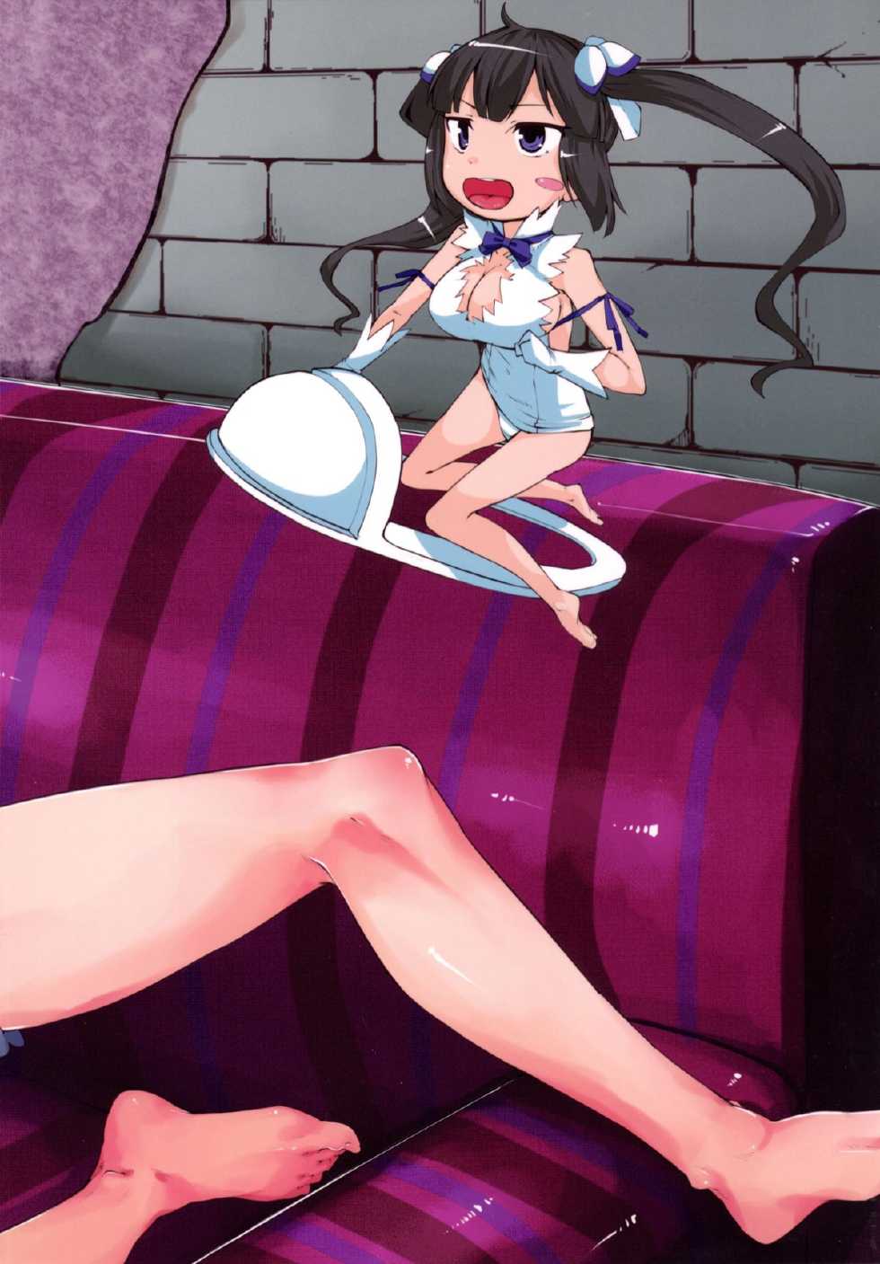 (COMIC1☆9) [Batten Kariba (mmm)] Benki no Kami-sama (Dungeon ni Deai o Motomeru no wa Machigatteiru Darou ka) [Textless] - Page 20