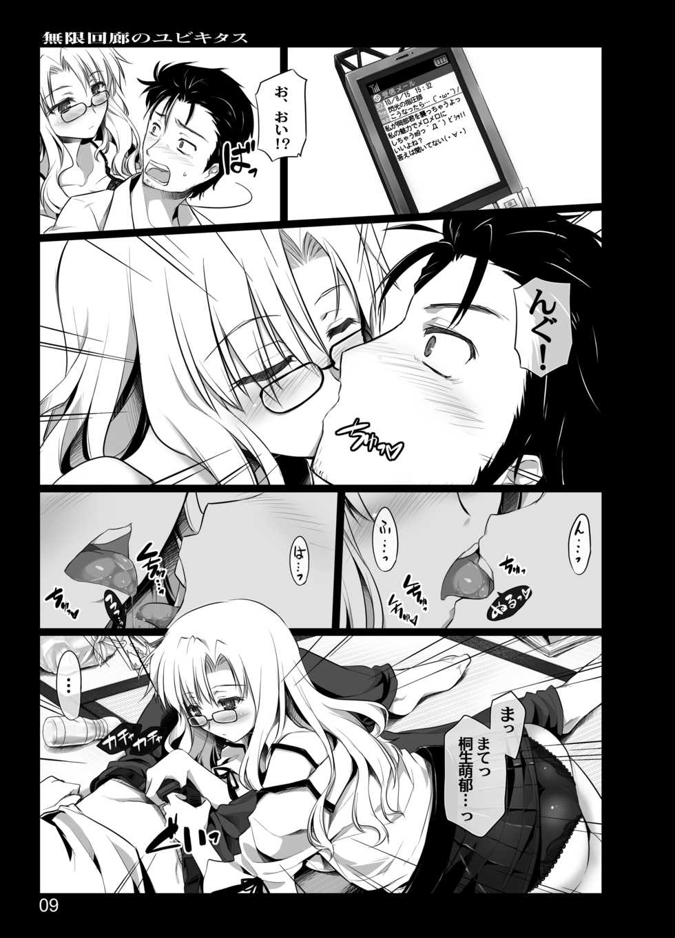 Page 8 Shimoyakedou Ouma Tokiichi Mugen Kairou No Ubiquitous Steins Gate Digital Akuma Moe