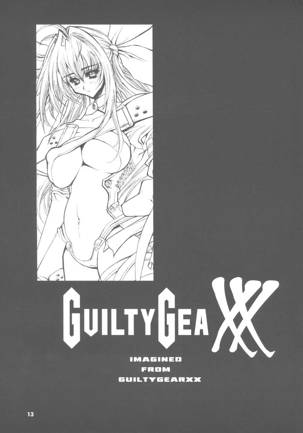 (C62) [Kikyakudou (Karateka Value)] Guilty GEA X (Guilty Gear XX) - Page 12