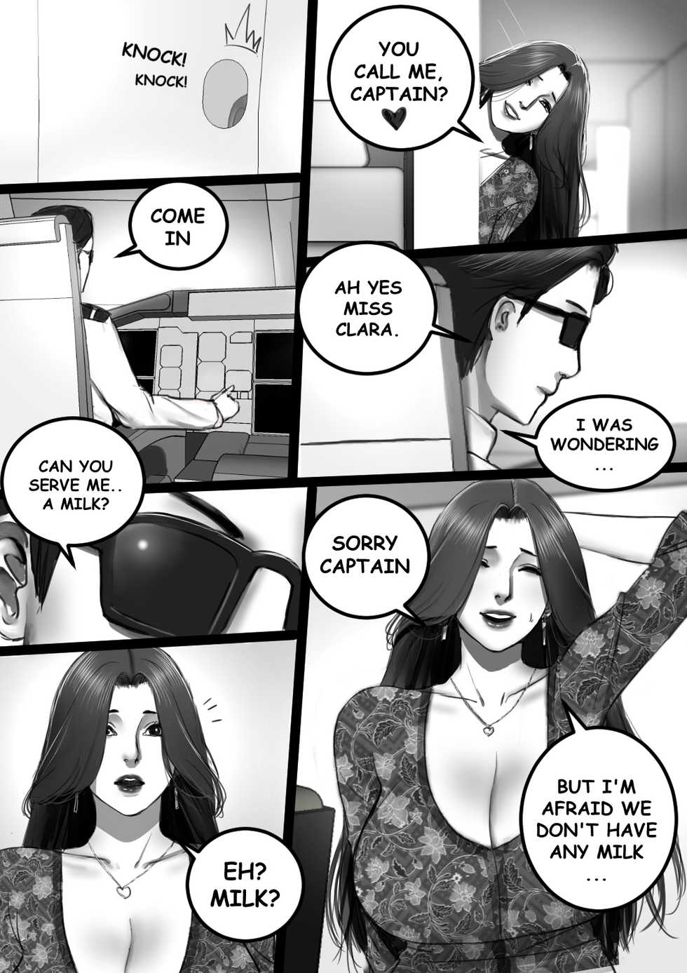 [Scarlett Ann] MILF AIRLINE: My Dear Mr. Pilot (Ongoing) - Page 12