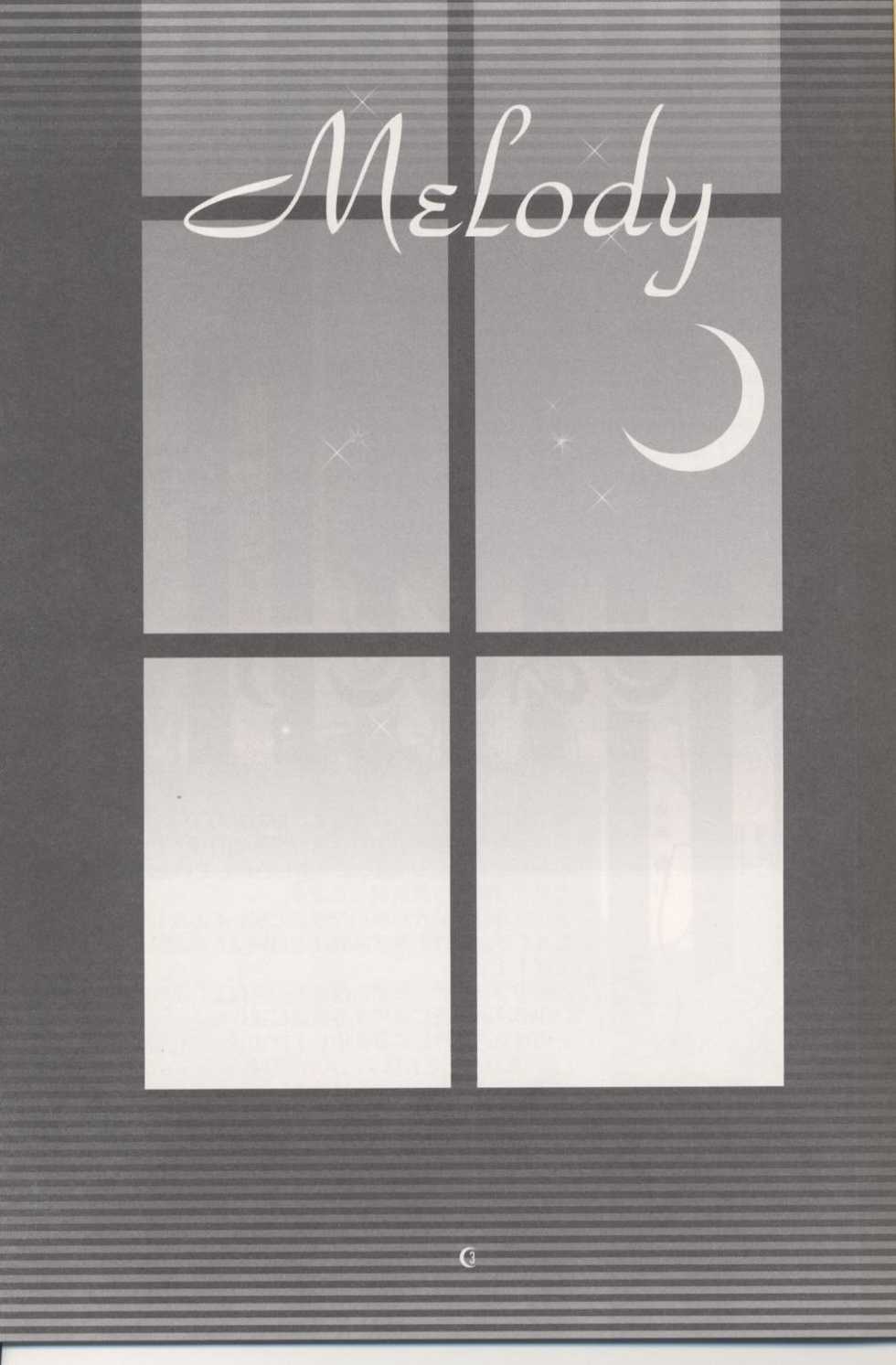 (C63) [PISCES & Keiji in Cage (Azamino Keiji, Hidaka Ryou)] Melody (Full Moon o Sagashite) - Page 2