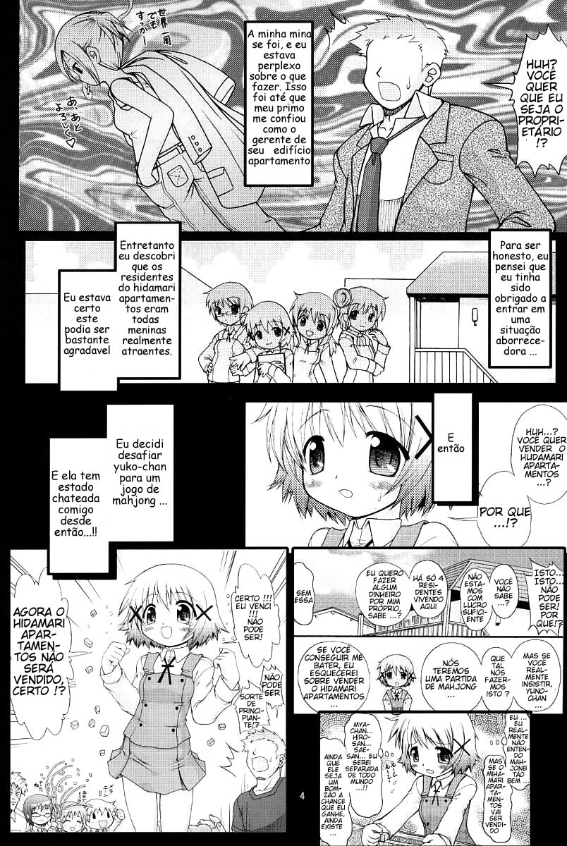 [FESTA. (Yoshitani Ganjitsu)] Taiyou Shoujo (Hidamari Sketch) [Portuguese-BR] [Ramsirual] [2007-12-05] - Page 3