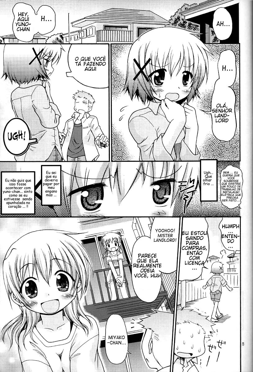 [FESTA. (Yoshitani Ganjitsu)] Taiyou Shoujo (Hidamari Sketch) [Portuguese-BR] [Ramsirual] [2007-12-05] - Page 4