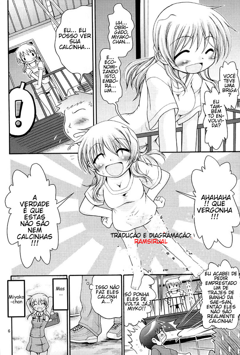 [FESTA. (Yoshitani Ganjitsu)] Taiyou Shoujo (Hidamari Sketch) [Portuguese-BR] [Ramsirual] [2007-12-05] - Page 5