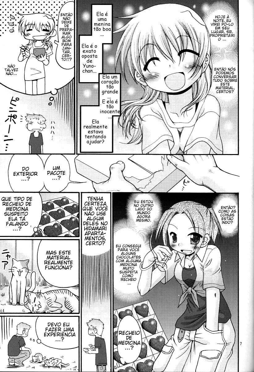 [FESTA. (Yoshitani Ganjitsu)] Taiyou Shoujo (Hidamari Sketch) [Portuguese-BR] [Ramsirual] [2007-12-05] - Page 6