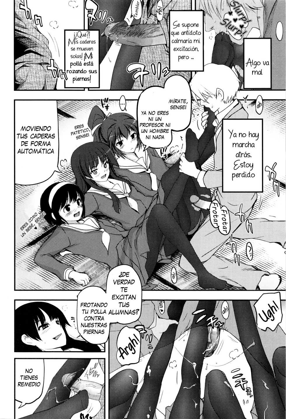 [Tsukiyoshi Hiroki] Shoujo-tachi no Sadism + Illust Card [Spanish] [arKram] [Decensored] - Page 17