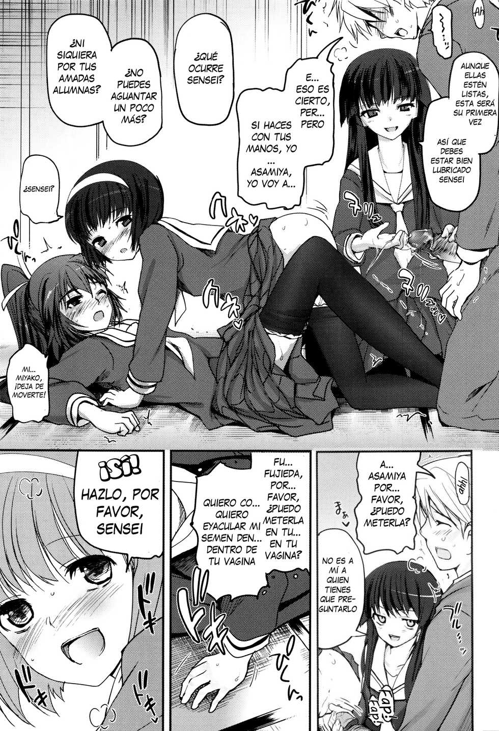 [Tsukiyoshi Hiroki] Shoujo-tachi no Sadism + Illust Card [Spanish] [arKram] [Decensored] - Page 21