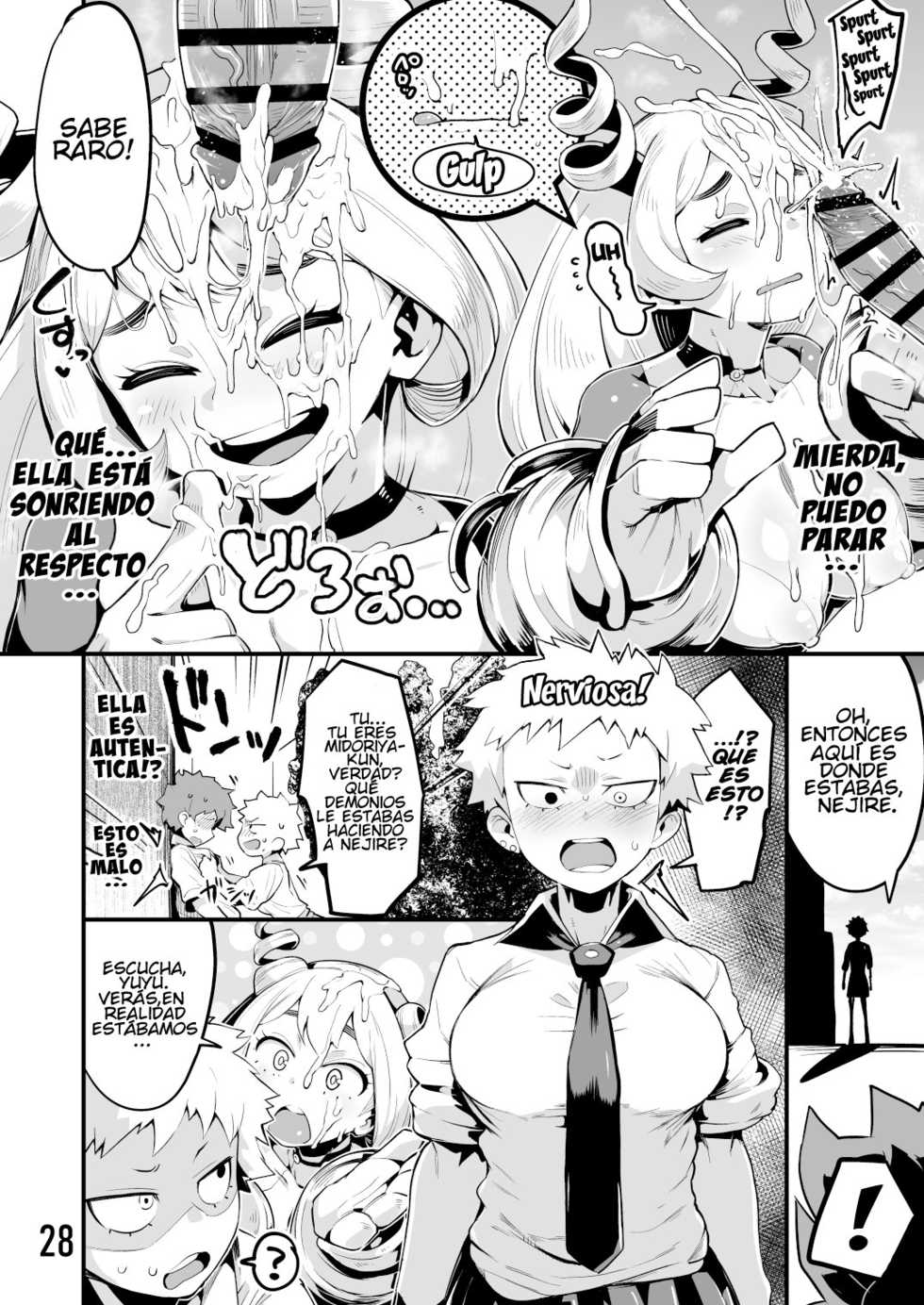 [slime_eer (Nutaunagi)] Boku to Nottori Villain Nakademia Vol. 3 | Mi cuerpo ha sido poseido por un villano pervertido Vol. 3 (Boku no Hero Academia) [Spanish] [Master Grynm] [Digital] - Page 27