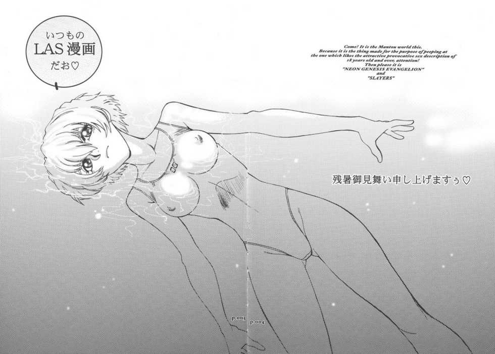 (C74) [Chuuka Mantou (Yagami Dai)] Mantou.32 (Neon Genesis Evangelion, Slayers) - Page 5