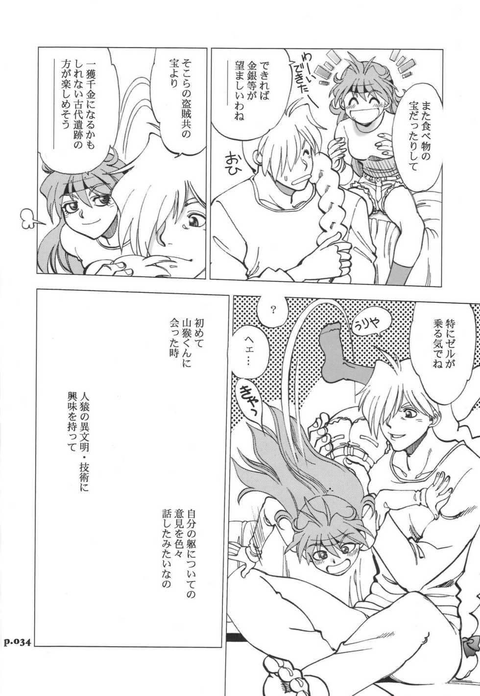 (C74) [Chuuka Mantou (Yagami Dai)] Mantou.32 (Neon Genesis Evangelion, Slayers) - Page 34