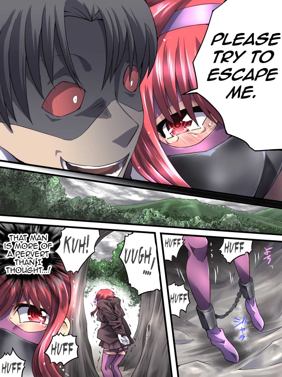 [Atelier Hachifukuan] Superheroine Yuukai Ryoujoku 8 - Superheroine in Distress - Chrome Rose Bell II [English] [Harasho Project] - Page 8