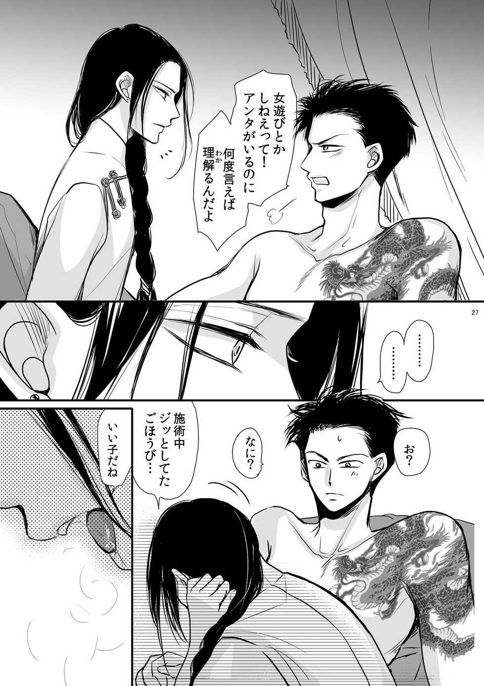 [ayafujii private circle (Fujii Aya)] Dragon Road Love Songs ~Ryuu no Michi Renaikyoku Shuu~ (BANANA FISH) [Digital] - Page 27