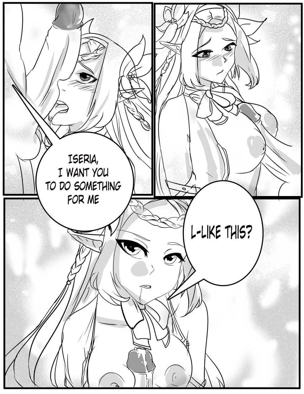 A curious elf [an epic 7 doujin] [english] - Page 5