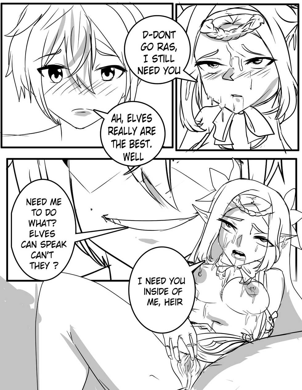 A curious elf [an epic 7 doujin] [english] - Page 7
