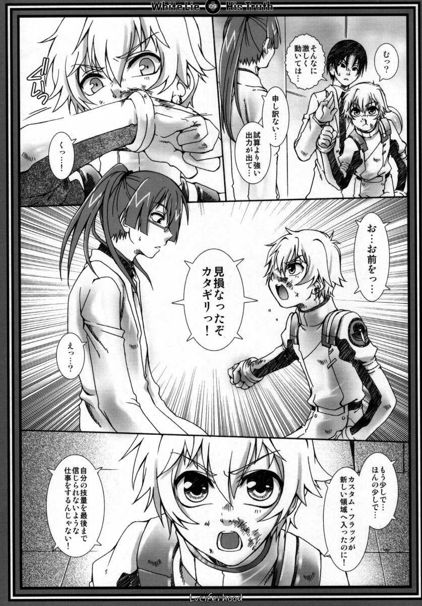 (C73) [Luciferhood (Uchoten)] White Lie (Gundam 00) - Page 8
